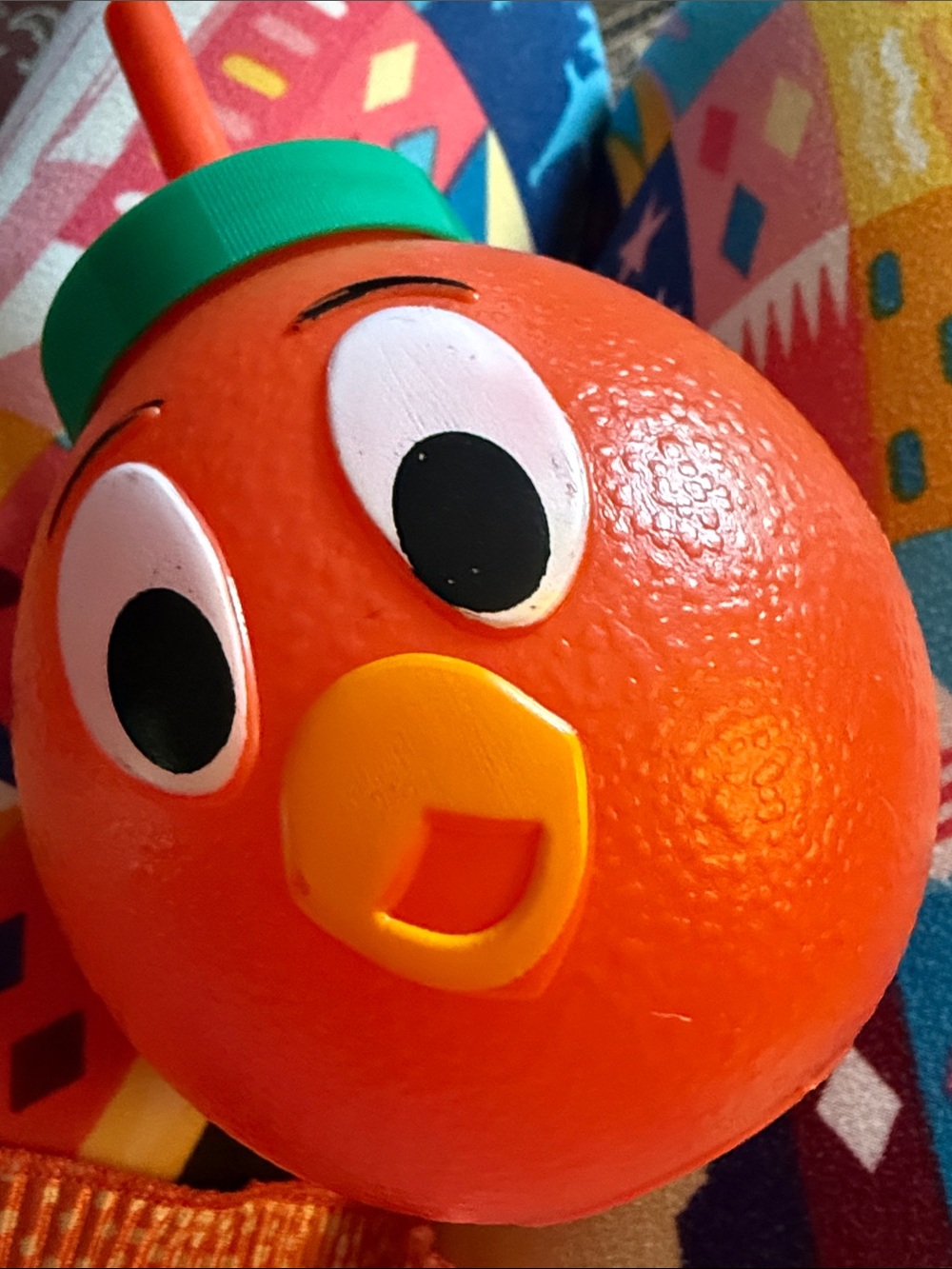 Orange Bird Disney Souvenir sipper cup from Sunshine Tree Terrace 2012